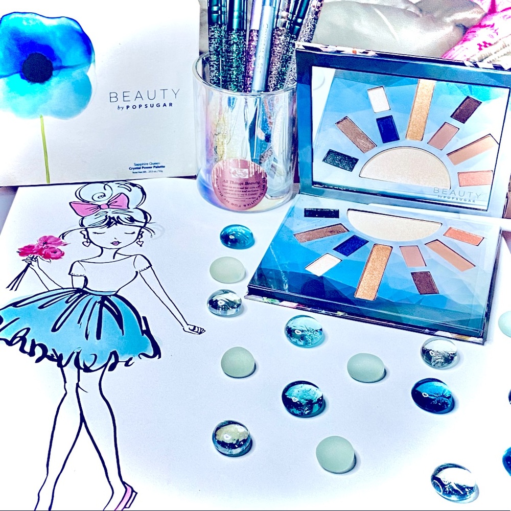 Pop Beauty by POPSUGAR Crystal Power Palette in Sapphire Queen
